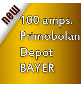 100 amperes. Primobolan BAYER