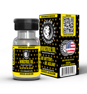 Óleo Winstrol 100 Aslan Pharma EUA