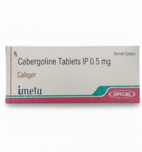 Comprimidos de cabergolina IP 0,5mg Apical Pharma Comprimidos de cabergolina IP 0,5mg Apical Pharma