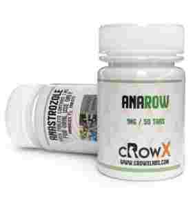 Anarow 1 mg 50 comprimidos Crowx Labs EUA