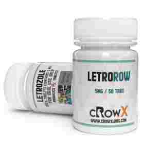 Letrorow 5 mg 50 comprimidos Crowx Labs EUA