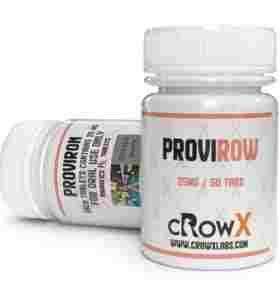 Provirow 25 mg 50 comprimidos Crowx Labs EUA