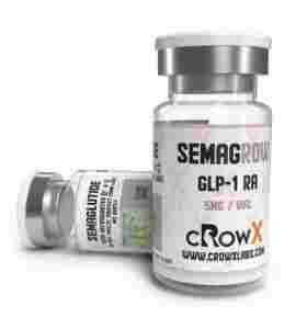 Semagrow GLP-1 RA 10 mg Crowx Labs EUA