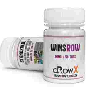 Winsrow 50 mg 50 comprimidos Crowx Labs EUA