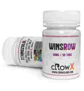 Winsrow 50 mg 50 comprimidos Crowx Labs EUA