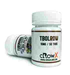TBOLROW 10 mg 50 comprimidos Crowx Labs EUA
