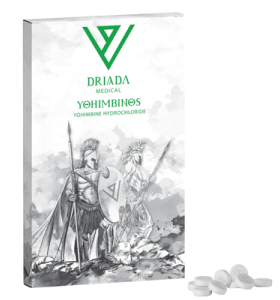 Yohimbinos (cloridrato de ioimbina) Driada Medical EU Yohimbinos (cloridrato de ioimbina) Driada Medical EU