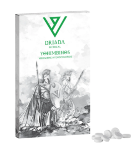 Yohimbinos (cloridrato de ioimbina) Driada Medical EU Yohimbinos (cloridrato de ioimbina) Driada Medical EU