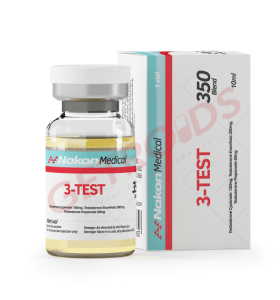 3-Test 350 Blend 350 mg 10 ml Nakon Medical EUA