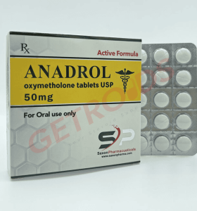 Anadrol 50 mg 50 comprimidos Saxon Pharma EUA