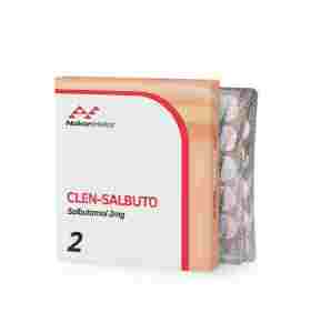Clen-Salbuto 2 mg 50 comprimidos Nakon Medical EUA