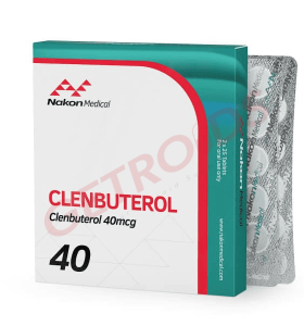 Clenbuterol 40mcg 50 comprimidos Nakon Medical EUA