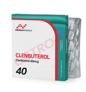 Clenbuterol 40mcg 50 comprimidos Nakon Medical EUA