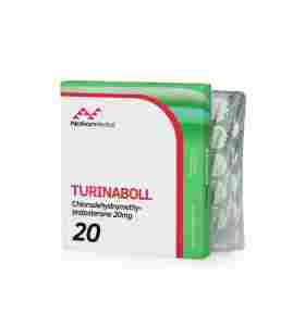 TURNABOL 20 mg 50 comprimidos Nakon Medical EUA