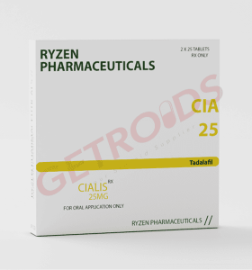 Cialis 25mg 50 comprimidos Ryzen Pharma EUA
