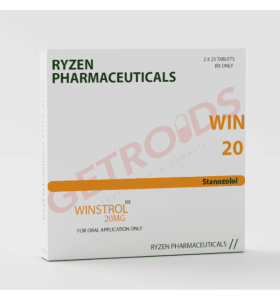 Winstrol 20mg 50 comprimidos Ryzen Pharma EUA