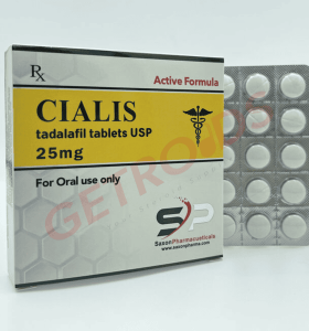 Cialis 25 mg 50 comprimidos Saxon Pharma EUA