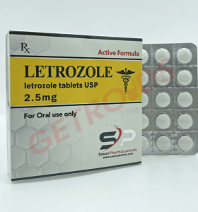 Letrozol 2,5 mg 50 comprimidos Saxon Pharma EUA Letrozol 2,5 mg 50 comprimidos Saxon Pharma EUA