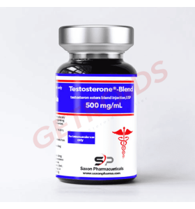 Mistura de testosterona 500 mg 10 ml Saxon Pharma EUA Mistura de testosterona 500 mg 10 ml Saxon Pharma EUA