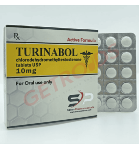 Turinabol 10 mg 50 comprimidos Saxon Pharma EUA