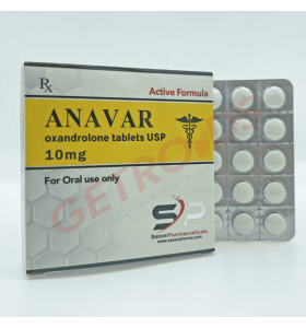 Anavar 10mg 50 comprimidos Saxon Pharma EUA