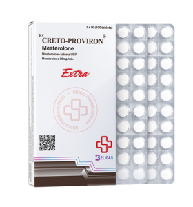 Creto Proviron 20 mg 100 comprimidos Beligas Pharma INT
