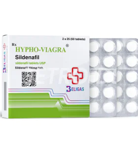 Hypho Viagra 100 mg 50 Tablets Beligas Pharma USA