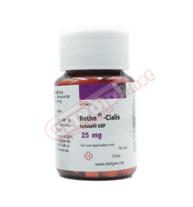 Retho Cialis 25 mg 50 comprimidos Beligas Pharma EUA