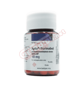Apto Turinabol 10 mg 50 comprimidos Beligas Pharma EUA