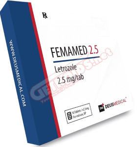 FEMAMED 2.5 INIBIDOR DE AROMATASE Deus Medical FEMAMED 2.5 INIBIDOR DE AROMATASE Deus Medical