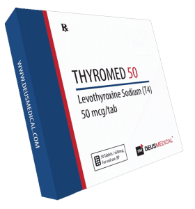 HORMÔNIO TIREÓIDEO THYROMED 50 Deus Medical