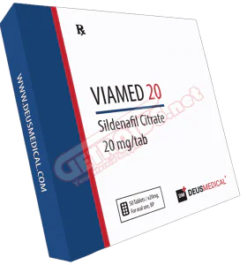VIAMED 20 PDE5 INHIBITOR Deus Medical