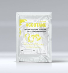 Accutane 20 mg 100 comprimidos Dragon Pharma