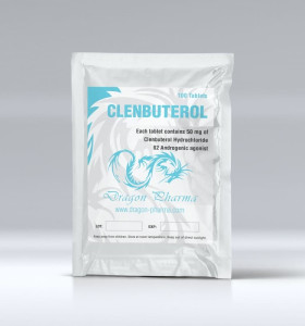 Clenbuterol 40 mcg 100 comprimidos Dragon Pharma