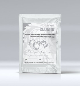 Clomid 50 mg 100 comprimidos Dragon Pharma