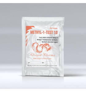 Metil-1-Teste 10 mg 100 comprimidos Dragon Pharma