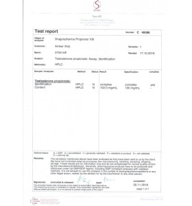 Propionato 100 mg 10 Ml Dragon Pharma