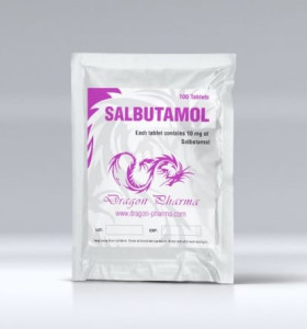 Salbutamol (Ventolin) 10 mg 100 comprimidos Dragon Pharma Salbutamol (Ventolin) 10 mg 100 comprimidos Dragon Pharma