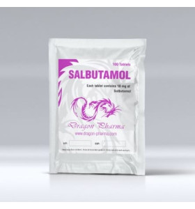 Salbutamol (Ventolin) 10 Mg 100 Comprimidos Dragon Pharma - DPSAL - Dragon Pharma