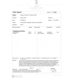 Trembolona 200 mg 10 Ml Dragon Pharma Trembolona 200 mg 10 Ml Dragon Pharma