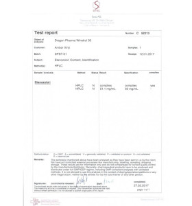 Winstrol 50 mg 10 ml Injetar Dragon Pharma