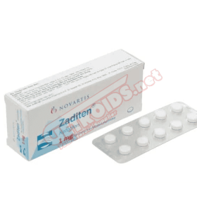 Zaditen (cetotifeno) 30 comprimidos 1Mg Novartis Zaditen (cetotifeno) 30 comprimidos 1Mg Novartis