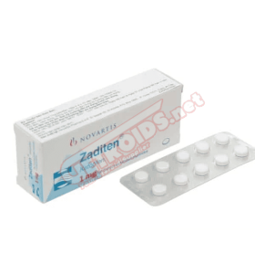 Zaditen (cetotifeno) 30 comprimidos 1Mg Novartis