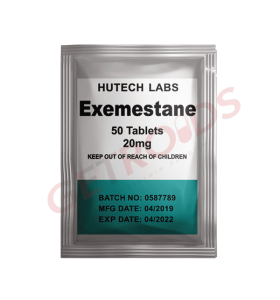 Exemestano 20mg 50 comprimidos Hutech Labs EUA Exemestano 20mg 50 comprimidos Hutech Labs EUA