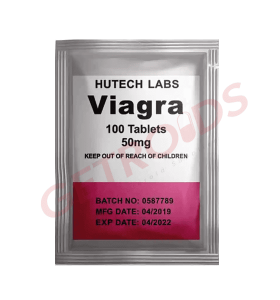 Viagra 50 mg 100 comprimidos Hutech Labs EUA
