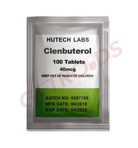 Clenbuterol 40 mcg 100 comprimidos Hutech Labs EUA