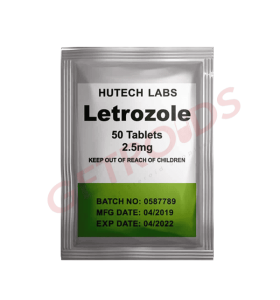 Letrozol 2,5 mg 50 comprimidos Hutech Labs EUA