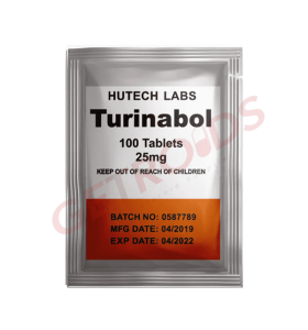 Turinabol 25 mg 100 comprimidos Hutech Labs EUA