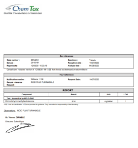 Turinabole 50 comprimidos. 10mg Roid Plus