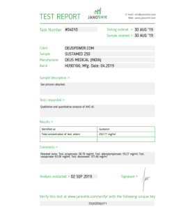 SUSTAMED 250 Deus Medical SUSTAMED 250 Deus Medical